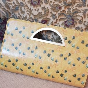 Ashley Stewart Pineapple Clutch